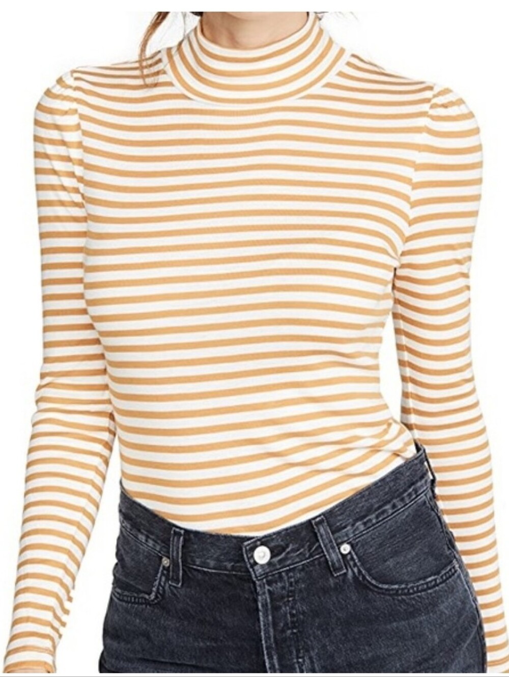 Splendid Wyatt Stripe Turtleneck